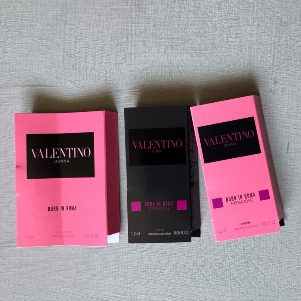 NWT Valentino Born in Roma Donna Extra Dose x3